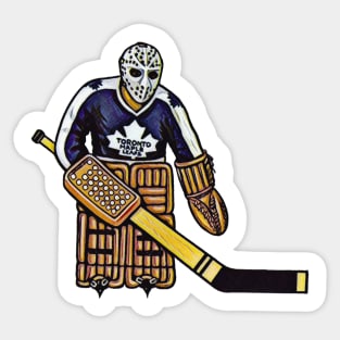 Coleco Table Hockey Goalie- Toronto Maple Leafs Sticker